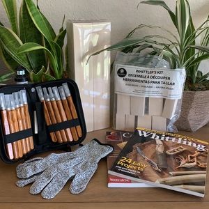 Beginner Whittling Woodcarving Set